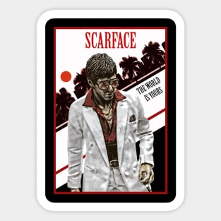 SCARFACE Sticker